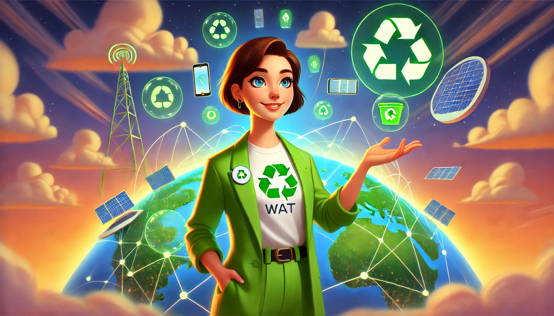 We Are Tech Blog - WAT.AE Reducing Your Digital Carbon Footprint: A Step Towards Sustainable E-Waste Management  