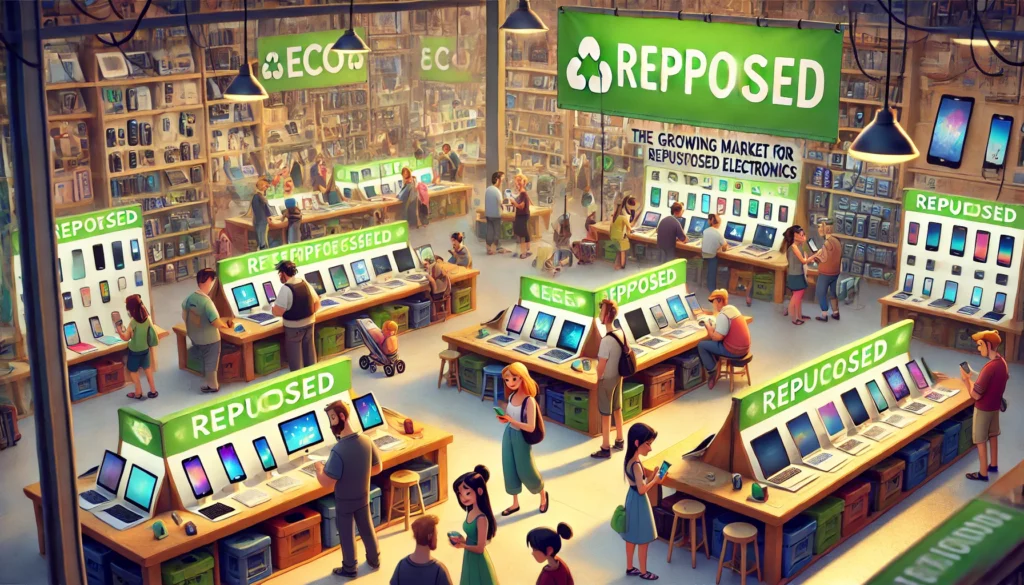 WAT Blog: Second Life for Electronics: The Impact of Repurposing and Reselling on E-Waste Management - The Growing Market for Repurposed Electronics
