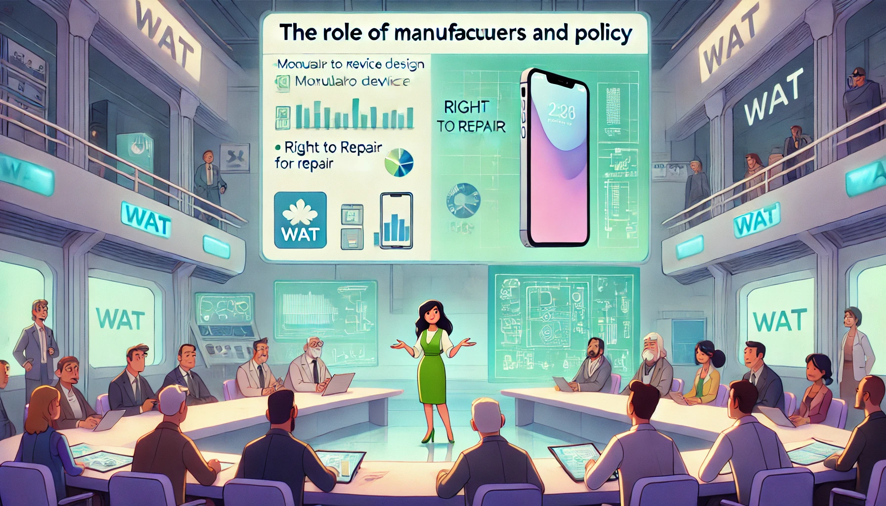 We Are Tech Blog - WAT.AE - Repair vs. Replacement: How It Reduces Electronic Waste - The Role of Manufacturers and Policy