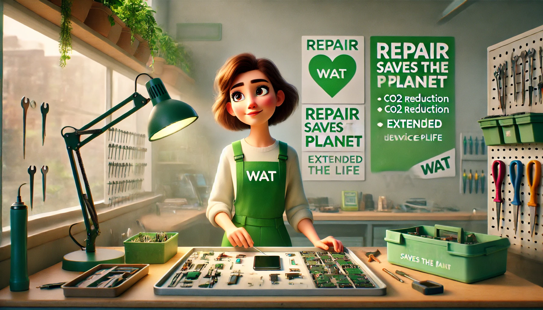 We Are Tech Blog - WAT.AE - Repair vs. Replacement: How It Reduces Electronic Waste - Repair: A Sustainable Solution