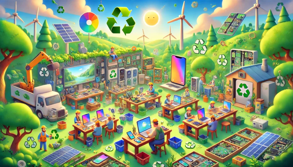 WAT Blog: Second Life for Electronics: The Impact of Repurposing and Reselling on E-Waste Management - Environmental Benefits of Repurposing Electronics